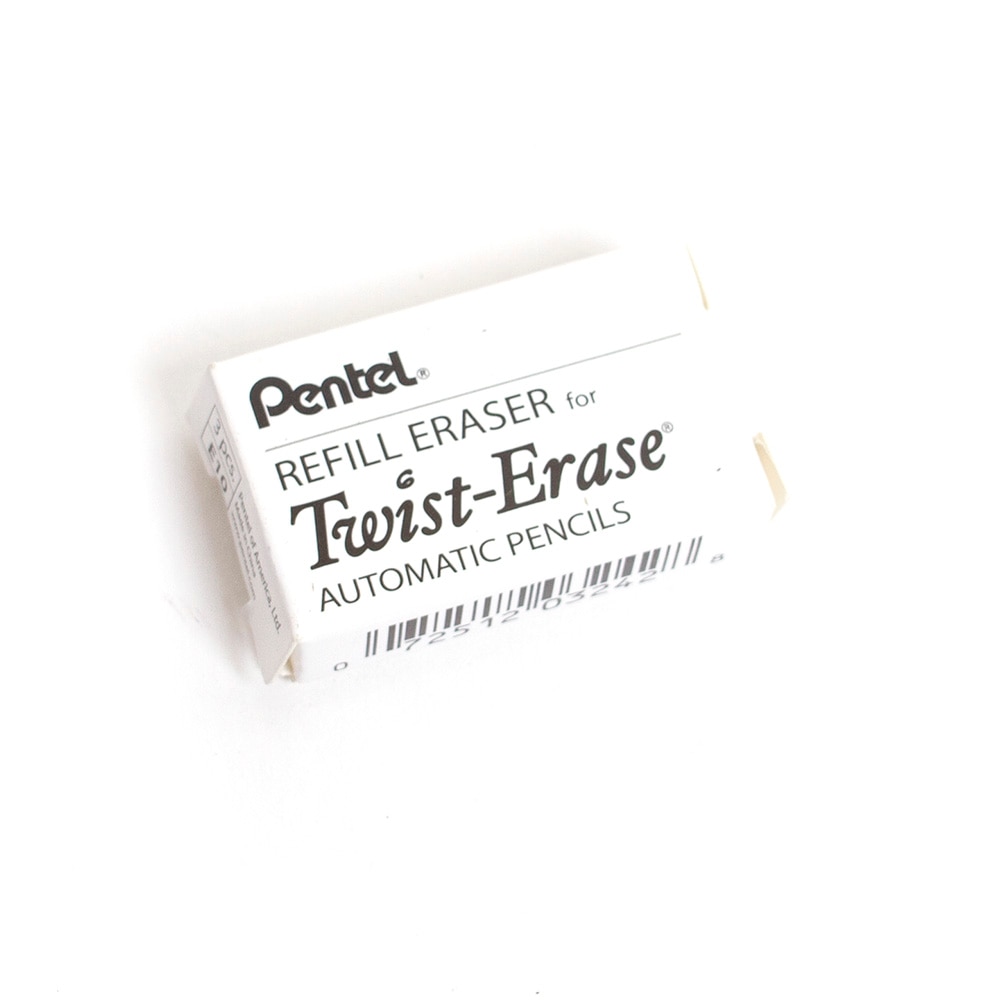 Pentel, Refills, Art & School, Twist Eraser, Refill, 81514